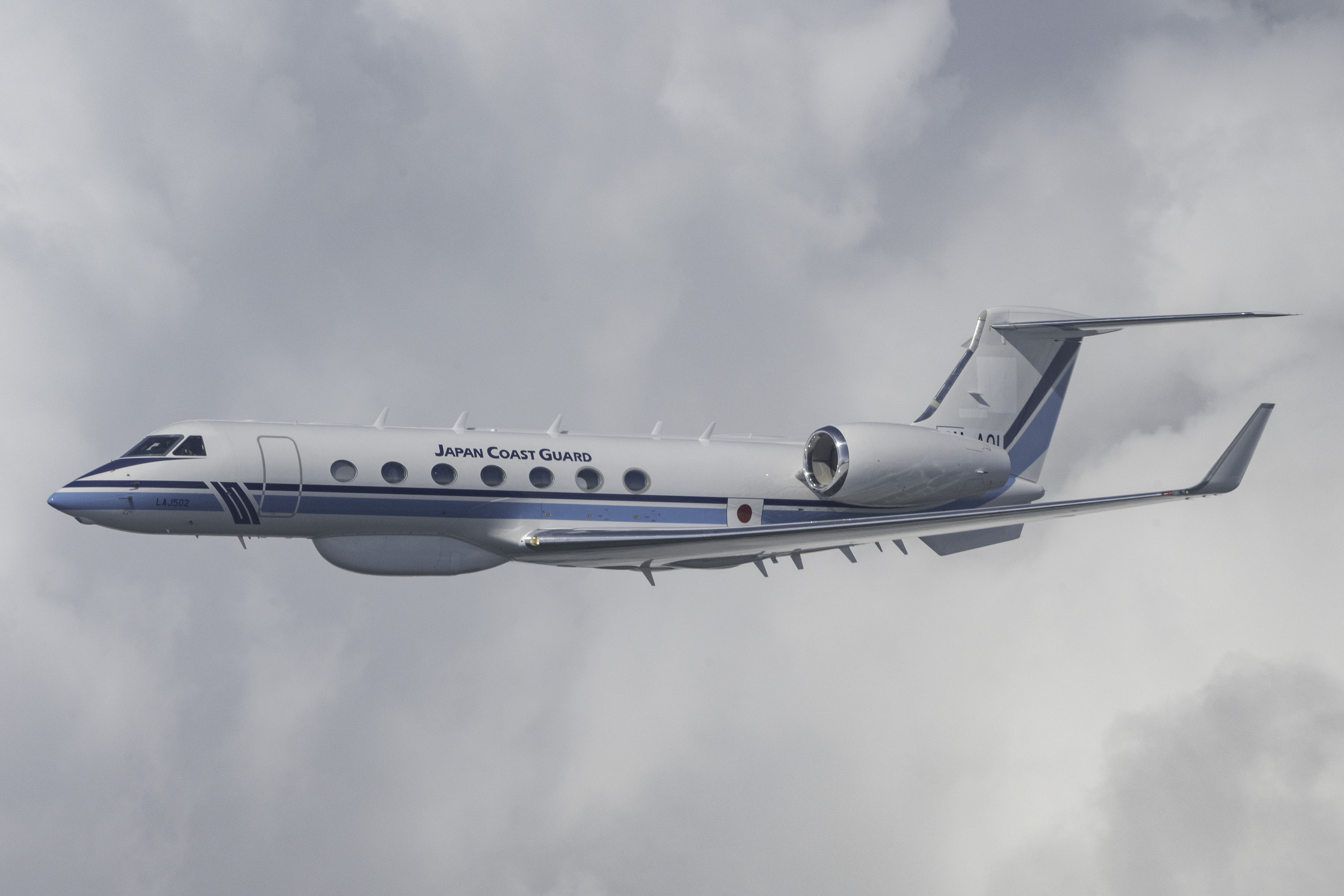 Gulfstream G550 JCG In The Air